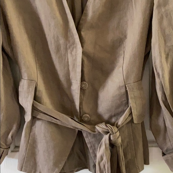 ZARA woman | Linen Button Up - Picture 4 of 5